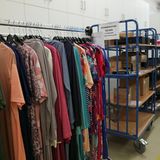 Klamotten hinter der Bühne