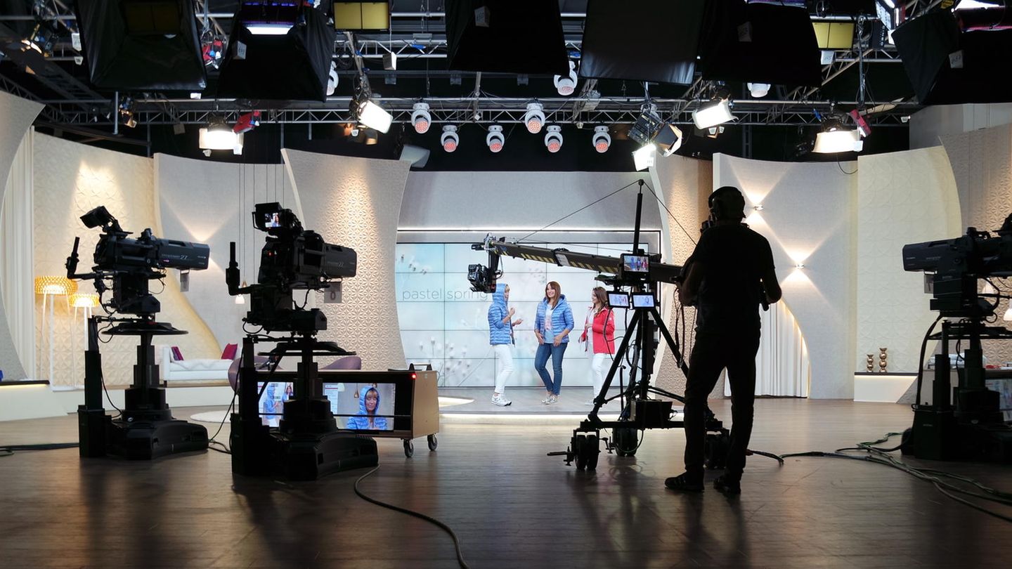 Eine Live-Sendung von QVC