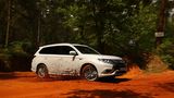 Der Mitsubishi Outlander PHEV ist komfortabel abgestimmt
