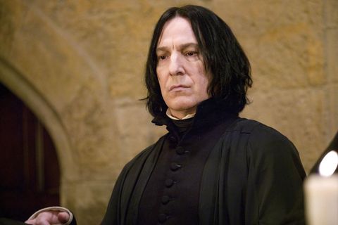 Alan Rickman als Snape in "Harry Potter"