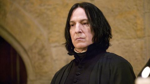 Alan Rickman als Snape in "Harry Potter"