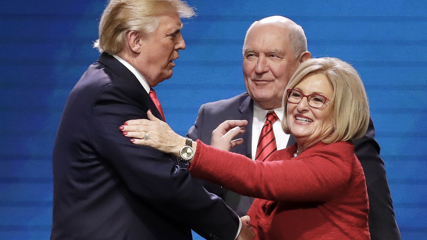 Diane Black und Donald Trump