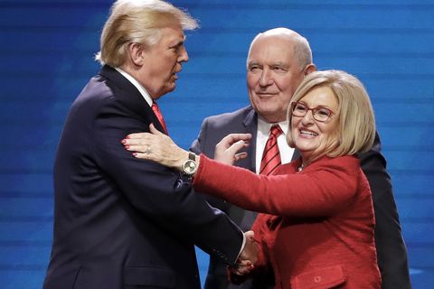 Diane Black und Donald Trump