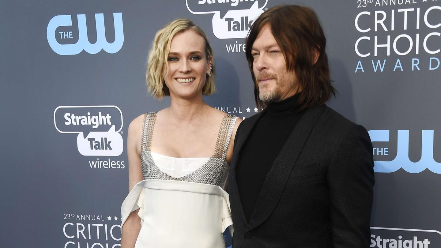 Diane Kruger und Norman Reedus bei den Critics' Choice Awards im Januar