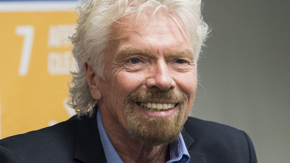 Richard Branson Der britische Milliardär und Gründer der Virgin-Gruppe, Richard Branson