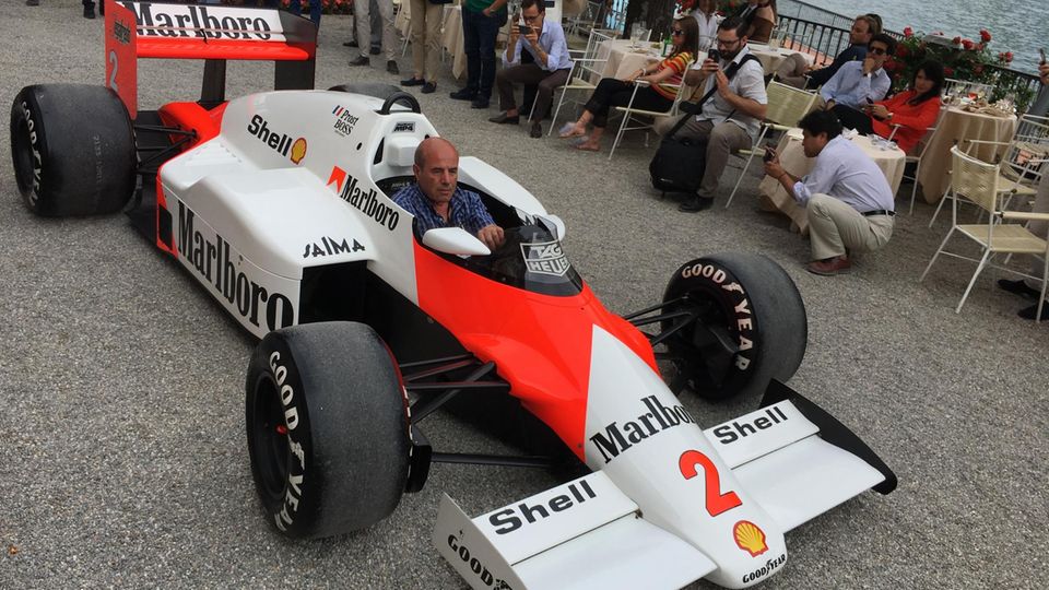 Formel 1: McLaren am Comer See. McLaren am Comer See.