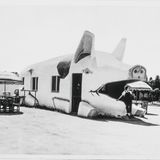 Bietet garantiert keine koscheren Speisen an: Das Pig Café an der Ecke von La Brea and Rosewood Avenue im Jahre 1934.