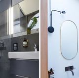 Eine stylisches Bad wird ebenfalls eingebaut.