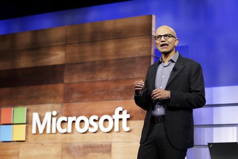 Satya Nadella Microsoft Windows 10