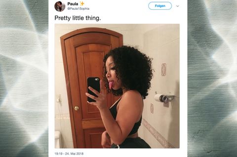 Foto auf Twitter: Dieses Badezimmer-Selfie macht das Netz verrückt - aber nicht wegen der Frau