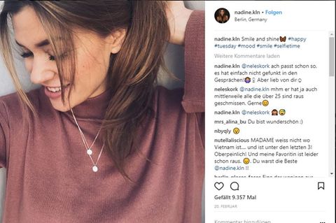 "Bachelorette" Nadine Klein