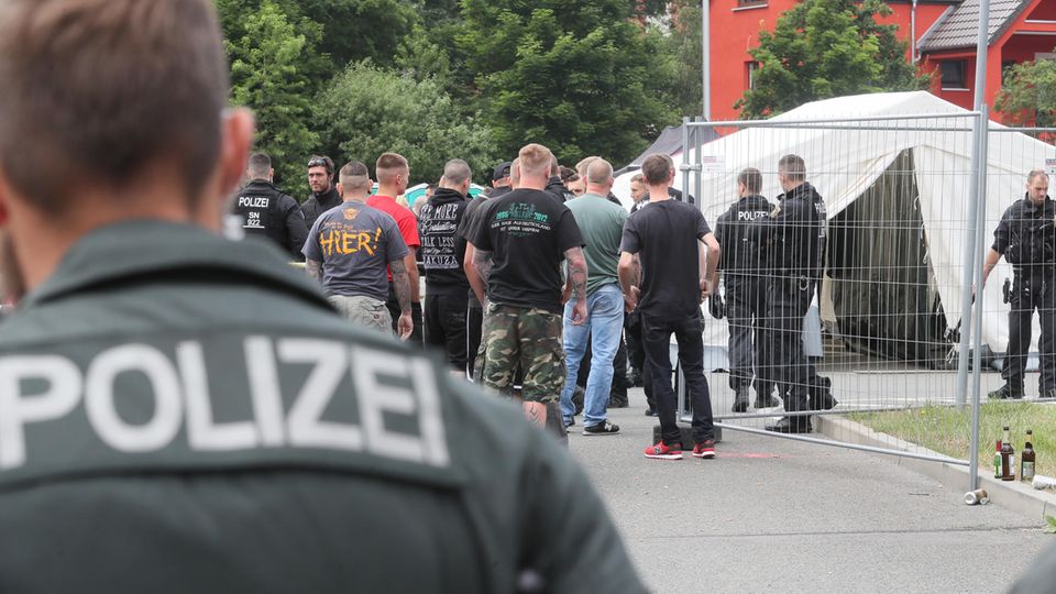 Im vergangenen Jahr nahmen rund 6000 Menschen an dem Neonazi-Festival