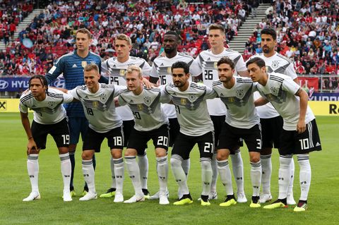 Die Startelf für den Test von Deutschland gegen Österreich