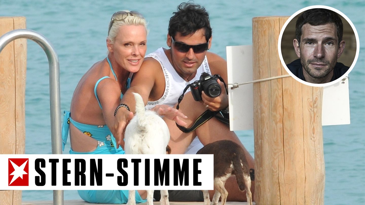 Finden St. Tropez auch richtig dufte: Brigitte Nielsen und ihr Ehemann Mattia Dessi 