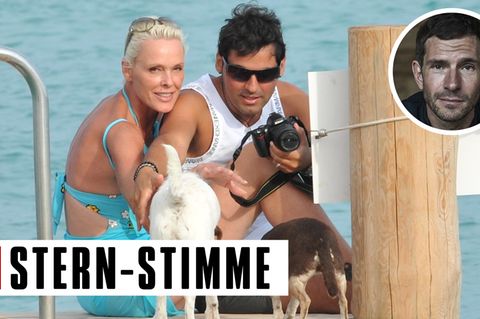 Finden St. Tropez auch richtig dufte: Brigitte Nielsen und ihr Ehemann Mattia Dessi 