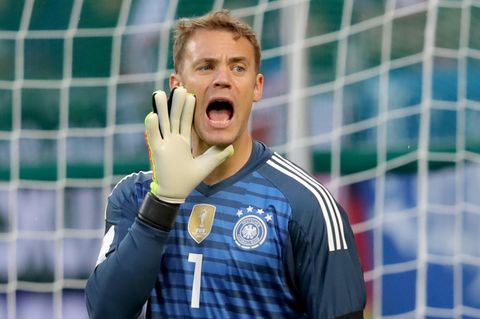 Manuel Neuer beim Länderspiel Deutschland - Österreich