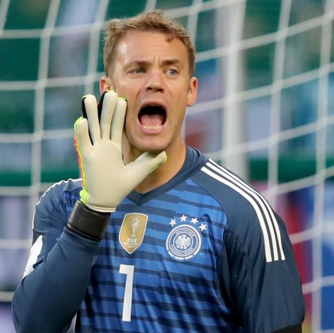 Manuel Neuer beim Länderspiel Deutschland - Österreich