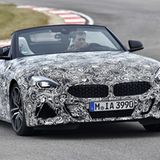 Der BMW Z4 lenkt eifrig ein