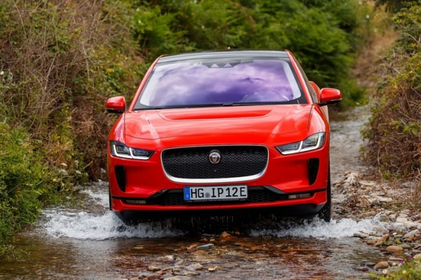 Jaguar I-Pace 400 AWD - die beiden Antriebsmotoren leisten jeweils 147 kW / 200 PS