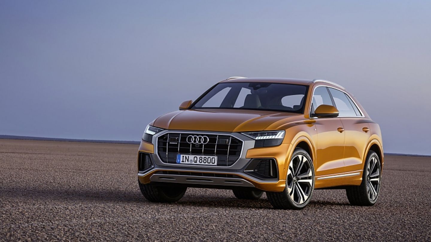 Audi Q8 50 TDI mit 286 PS immerhin 232 km/h schnell