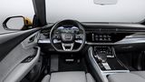 Das Cockpit des Audi Q8