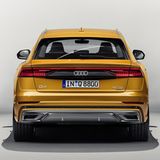 Audi Q8 - mit einem durchgehenden Leuchtenband