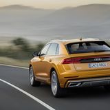 Audi Q8 - das Heck ist nicht so massiv wie die Front