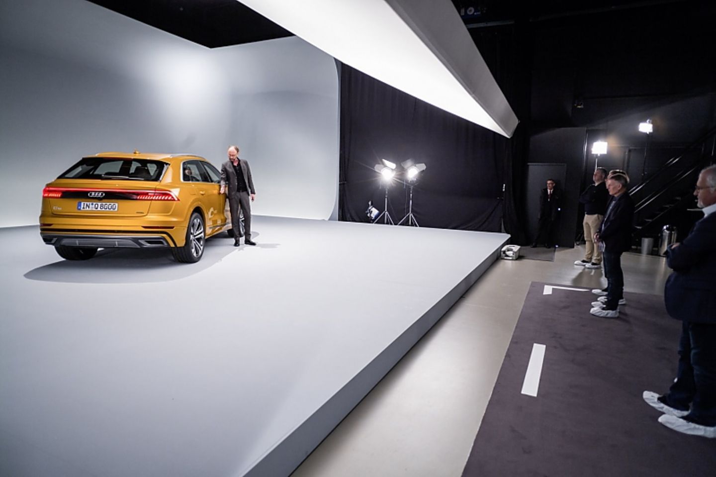 Audi Q8 - die Designstudie wurde direkt vom Serienfahrzeug abgeleitet