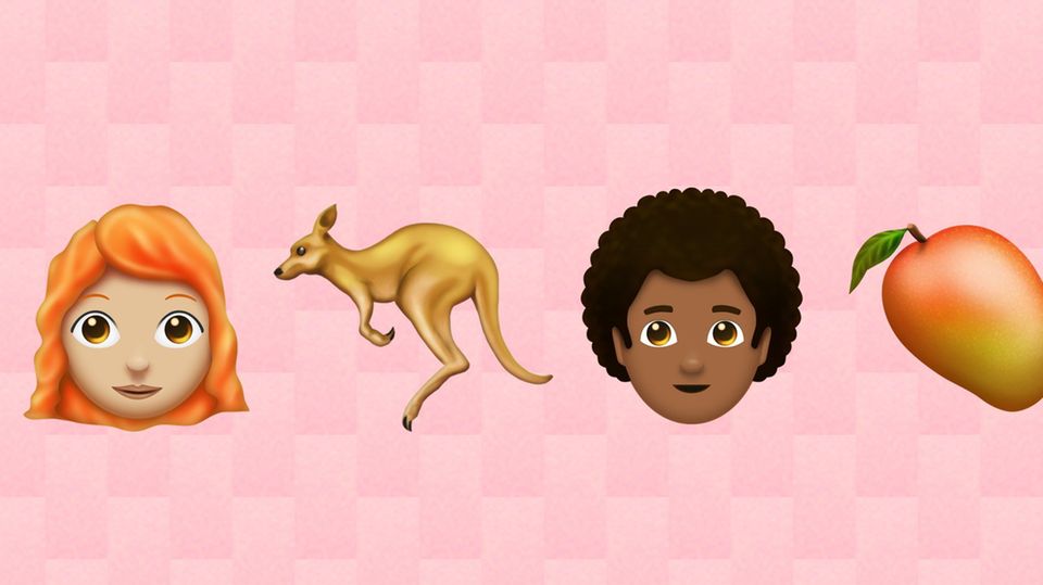 Einige der neuen Emojis