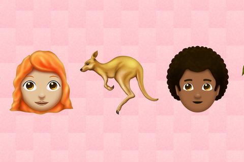 Einige der neuen Emojis