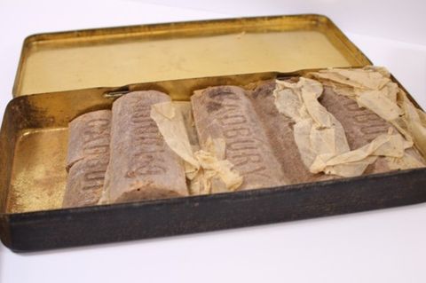 Ungewöhnliche Auktion: Was mehr als 100 Jahre alte Schokolade über einen Kriegshelden verrät