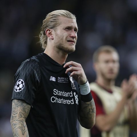 Loris Karius weint nach dem Champions League Finale