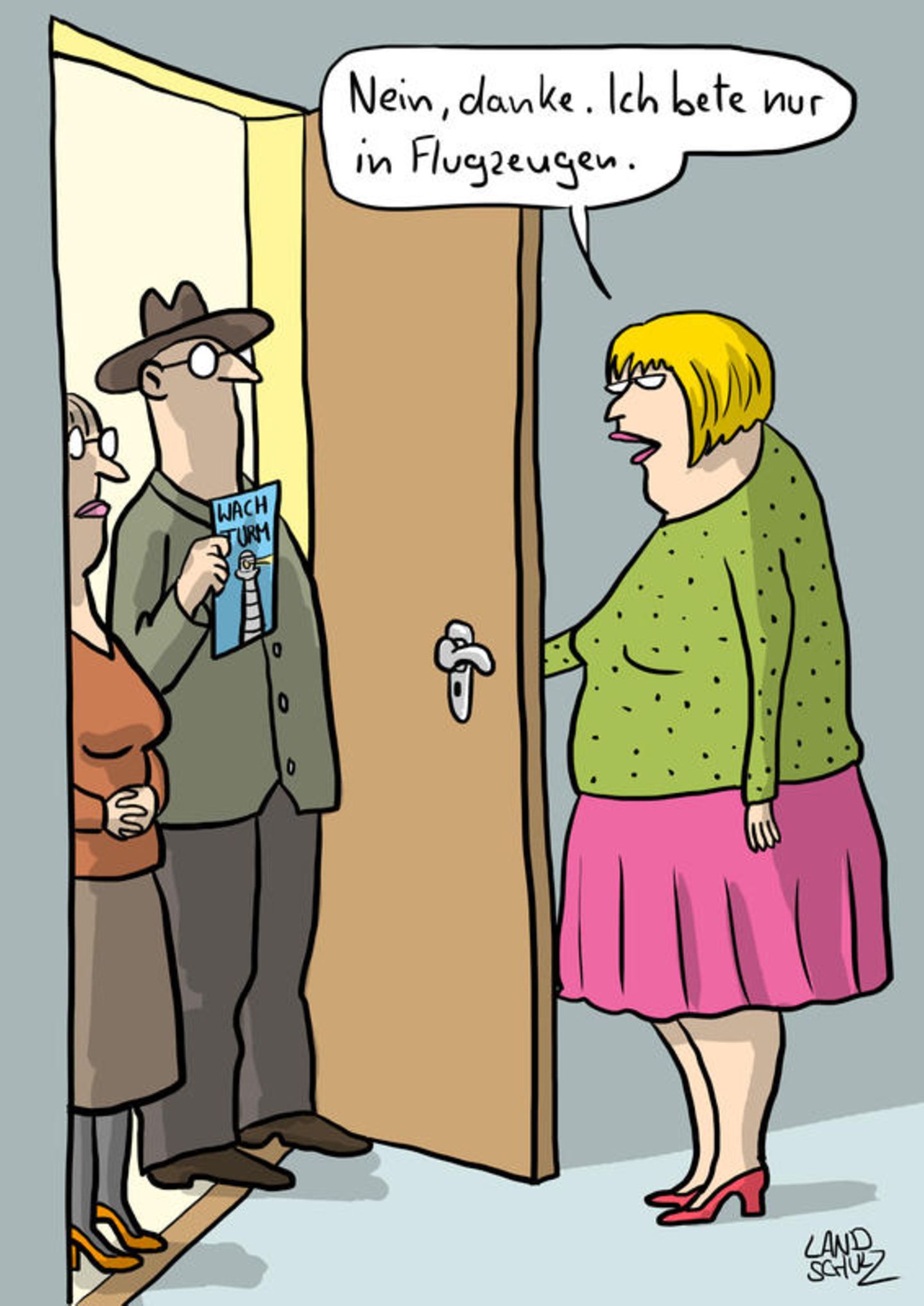 Cartoons von Dorthe Landschulz: Das ist der beste Job