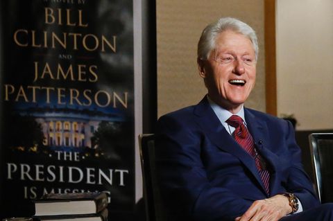 Bill Clinton stellt seinen Polit-Thriller