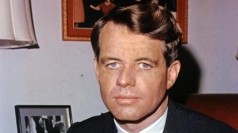 Robert Kennedy Porträt Robert Kennedy Porträt