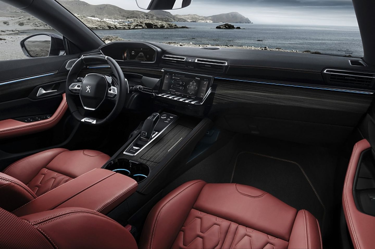 Der Innenraum des Peugeot 508 SW