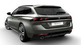 Peugeot 508 SW - das schicke Heck des Peugeot 508 SW