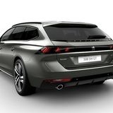 Peugeot 508 SW - das schicke Heck des Peugeot 508 SW