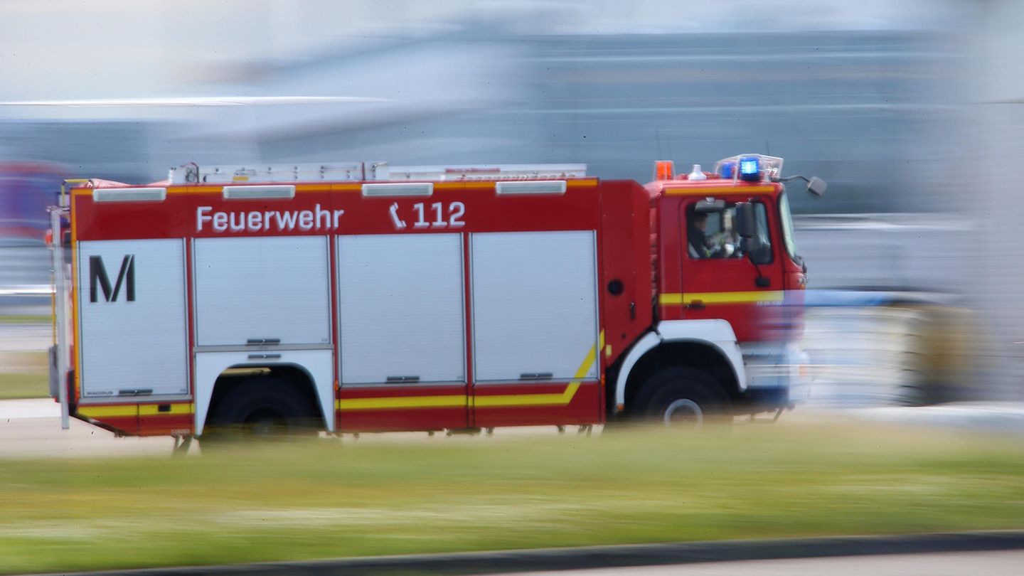 Einsatzwagen der Feuerwehr München