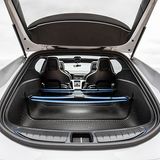 Auch Platz ist im Elektromobil vorhanden