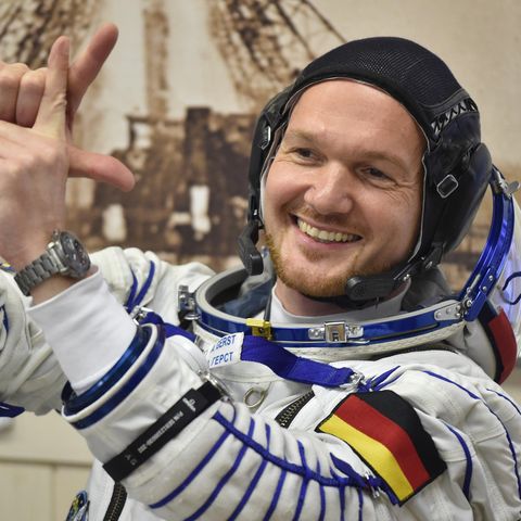 Alexander Gerst - alles bereit für den Start der Mission Horizons in Baikonur