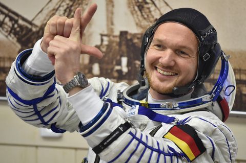 Alexander Gerst - alles bereit für den Start der Mission Horizons in Baikonur