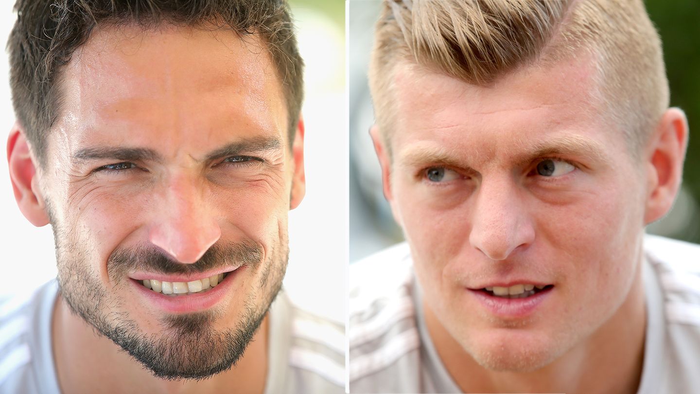 Toni Kroos und Mats Hummels