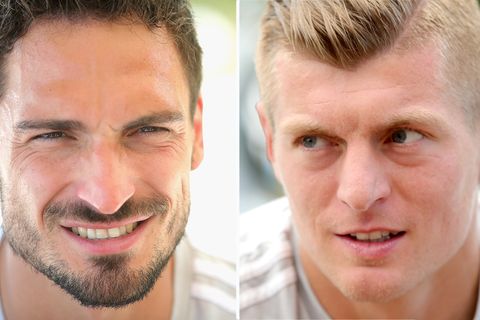 Toni Kroos und Mats Hummels