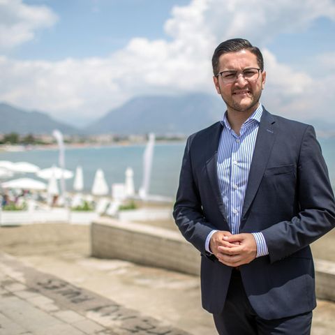 Der ehemlige SPD-Politiker Mustafa Erkan kandidiert bei der Parlamentswahl in der Türkei für die AKP