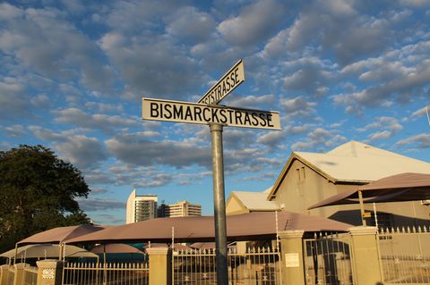 Bismarckstrasse in Windhuk (Namibia)