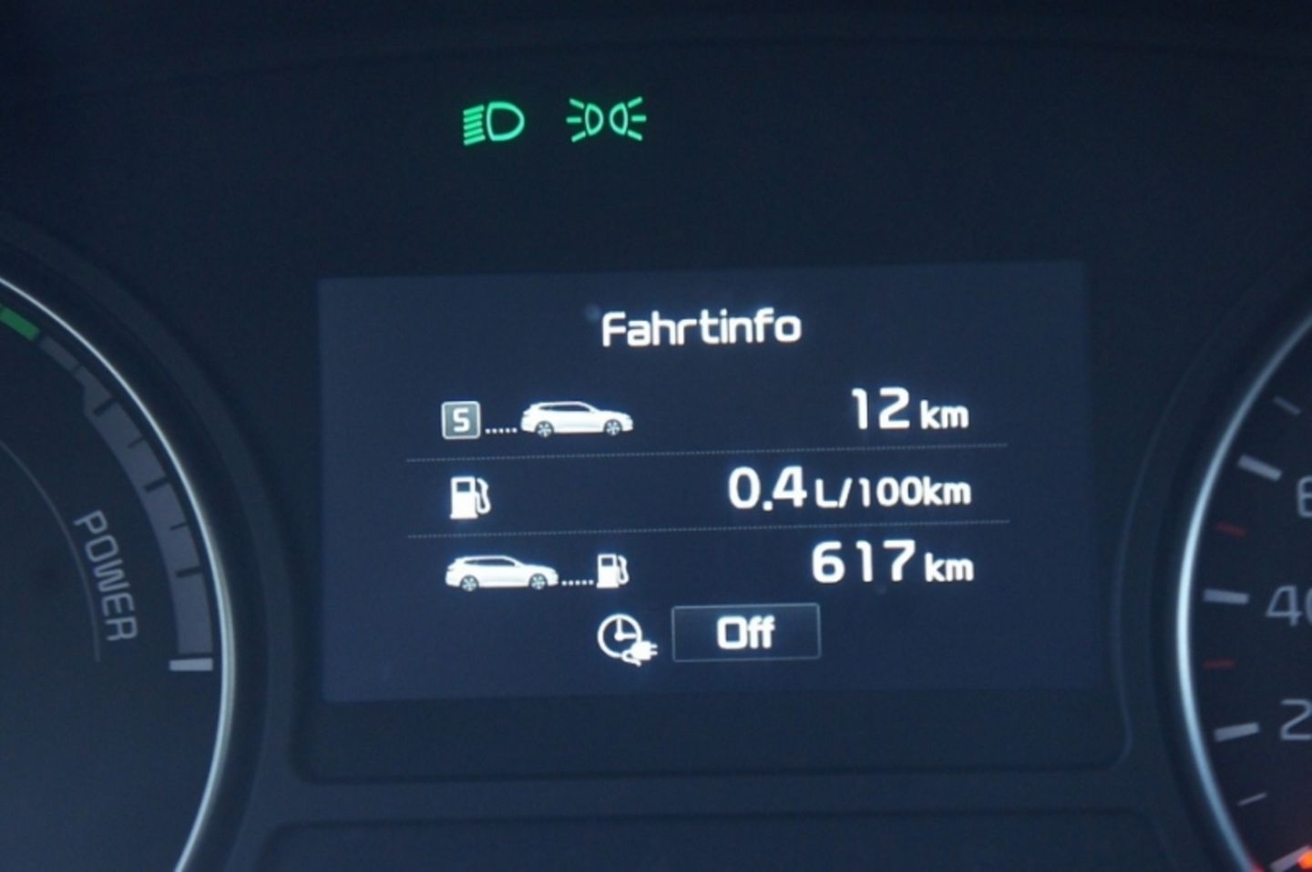 Verbräuche von 0,4 l/100 km sind durchaus möglich