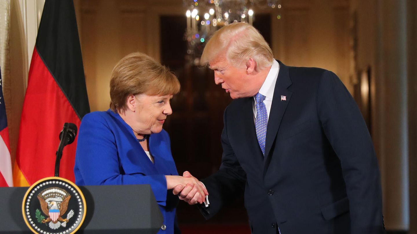 EU Donald Trump Angela Merkel
