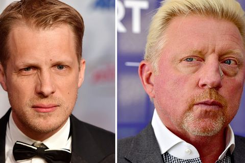 Oliver Pocher (l,)  und Boris Becker führen seit Jahren eine öffentliche Fehde