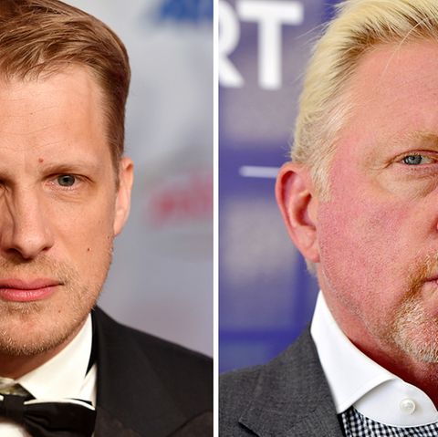 Oliver Pocher (l,)  und Boris Becker führen seit Jahren eine öffentliche Fehde